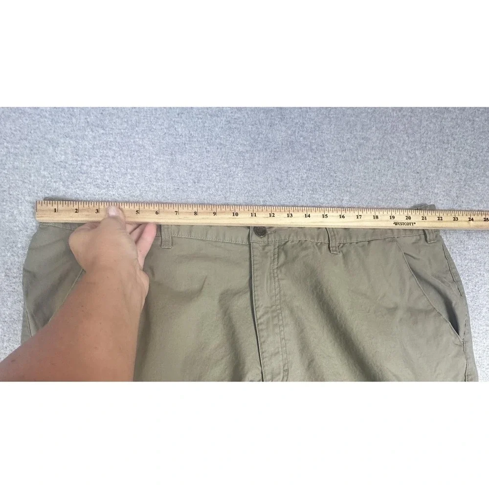 Cabelas Pants Mens 46 Tall Brown Green Hunting Field Nylon Reinforced Outdoor